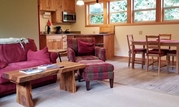 South Bellingham Appartement | Spacieux et privé dans un cadre magnifique