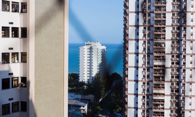 Barra da Tijuca Appartement | Appartement spacieux avec vue sur la mer