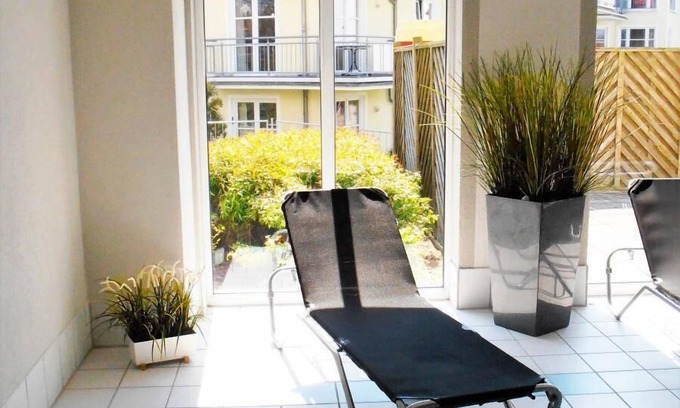 Alt Gaarz Appartement | Appartement spacieux - grand balcon d'angle, garage, utilisation de la piscine