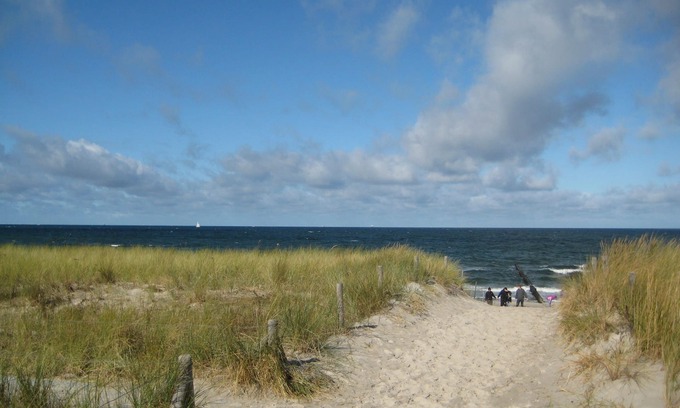 Markgrafenheide Appartement | Droit appartement spacieux sur la plage / mer Baltique, endroit isolé, dans les dunes