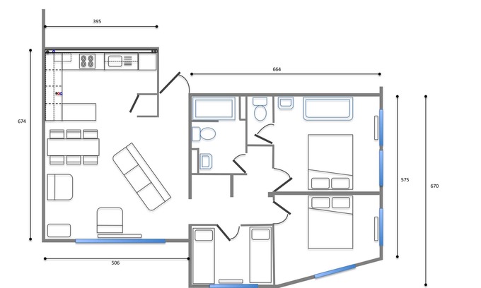 Les Prodains Appartement | Spacious apartment with option of facilities and meals in Chalet-Hotel complex