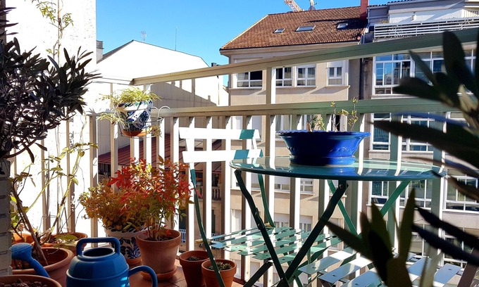 Ourense Appartement | Spacious, bright and central apartment