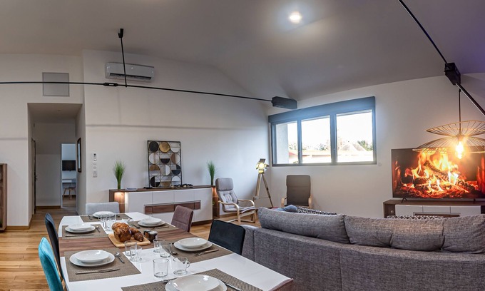 Feytiat Appartement | Spacieux Cocoon avec CLIM et PARKINGS ☀ Au Cœur de Feytiat, Limoges