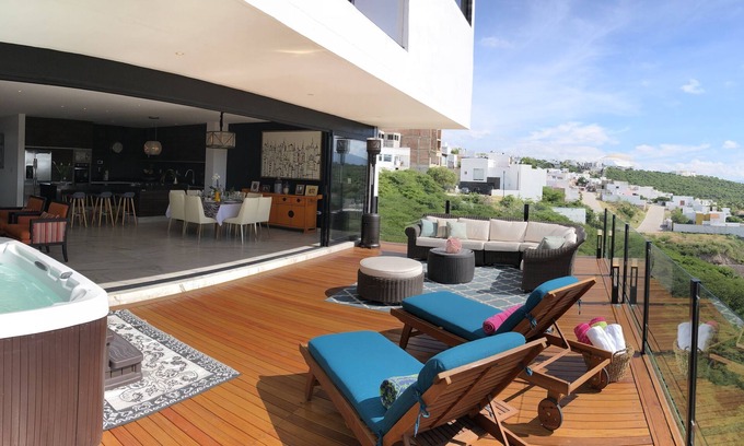 Queretaro Municipality Maison | Spacieux et design ★ 5 br Luxury @ Juriquilla ★ ≅Jacuzzi