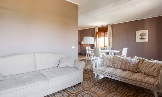 Rivoltella Appartement | Spacieux appartement au premier étage dans un style shabby chic