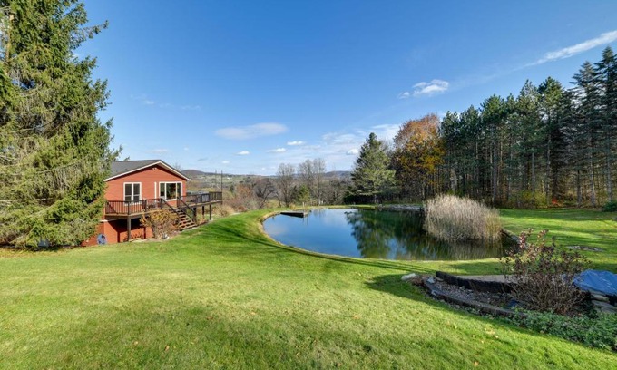 Dryden Maison | Spacious Finger Lakes Home with Mountain Views