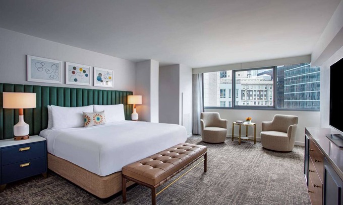 Downtown Chicago Station Balnéaire | Spacious Good-Value Accommodation! Near Chicago Riverwalk, Pets are Allowed!