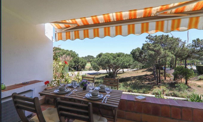 Quinta do Lago Appartement | Spacieux appartement de vacances Dansk avec piscine, connexion Wi-Fi, climatisation et balcon