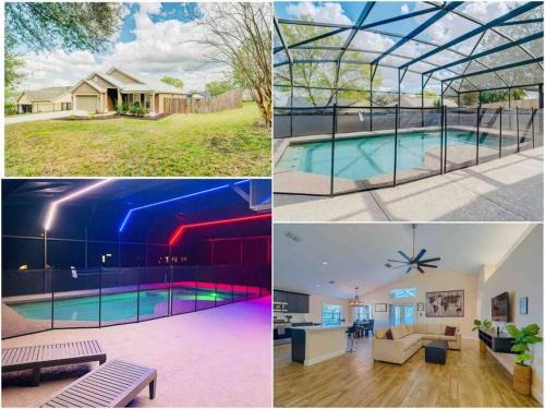 Minneola Maison | Spacious Home - Heated LED Pool & Ping Pong