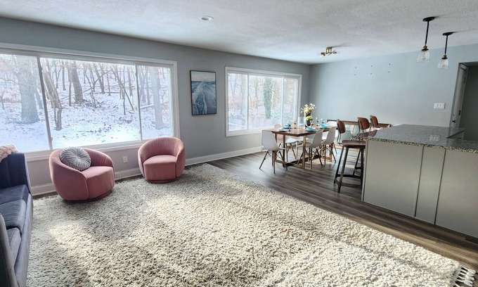 Miller Beach Maison | Spacious home overlooking Indiana National Dunes. Five minute drive to beach.