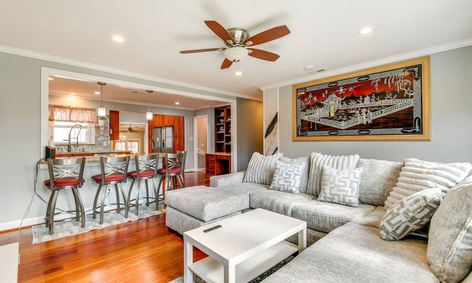 Severn Maison | Spacious Home w/ Tranquil Patio ~ 29 Mi to DC!