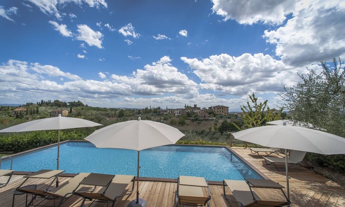 Siena Maison | Villa Santa Chiara avec piscine - Apt 6