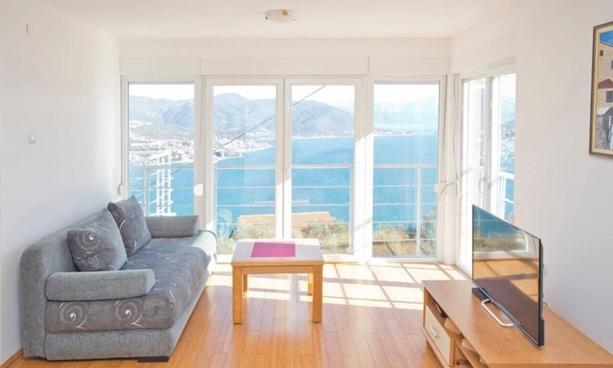 Zvinje Villa | Spacious luxury villa with heated private pool & spectacular views of Boka bay