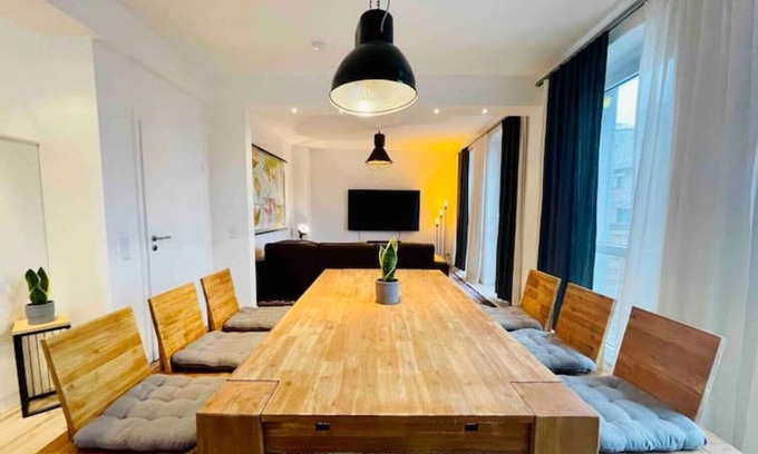 Donnerburgsiedlung Appartement | Spacious maisonette near Ölper See