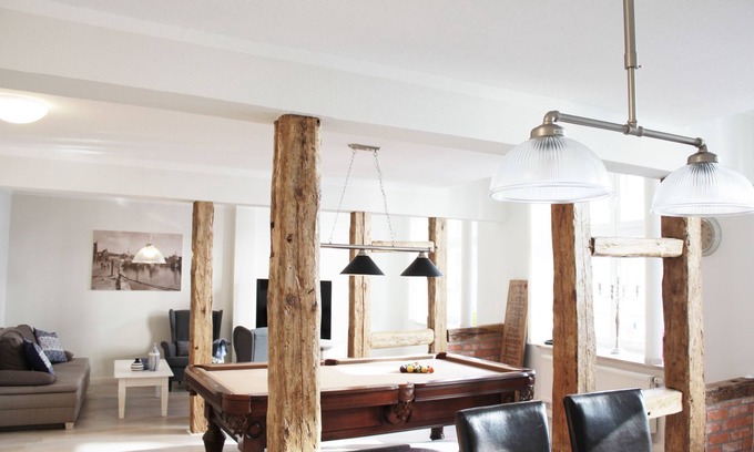 Wismar Appartement | Loft spacieux et moderne de 144 m² dans la vieille ville historique