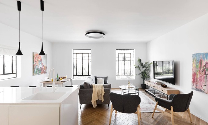 Old North Appartement | Spacious & Modern 3BD Apartment 2-min From Beach