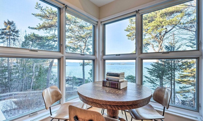 West Point Maison | Spacious Phippsburg Home w/ Oceanfront Views