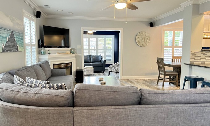 Keys Of Marsh Harbor Maison | Spacious Rehoboth Retreat: 2 Suites-Linens Incl, Near Beach/Boardwalk & Dining