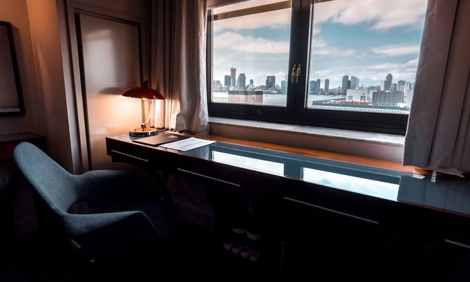 Hudson Square Hôtel | Spacious Room in Chic SoHo Hotel w/ Rooftop Bar & Stunning Hudson River Views