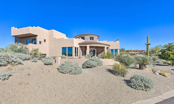 Pinnacle Peak Maison | Spacious Scottsdale Home w/ Poolside Lounge & Spa!