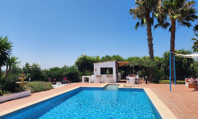 Lora Del Rio Maison | Spacious Seville Cortijo with large private pool set in orange groves free wifi