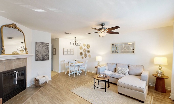Tallahassee Maison | Spacious townhome with fenced yard, large patio, close to everything