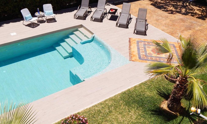 Cabo Roche Maison | Spacieuse Villa Australia à Roche pour 14 + X personnes avec piscine près de la plage