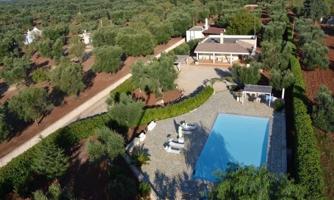 Carovigno Maison | Villa spacieuse, immense piscine, près d'Ostuni, de Carovigno et de la mer
