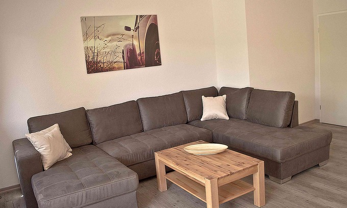 Gruna Appartement | Spaciously furnished vacation apartment with balcony