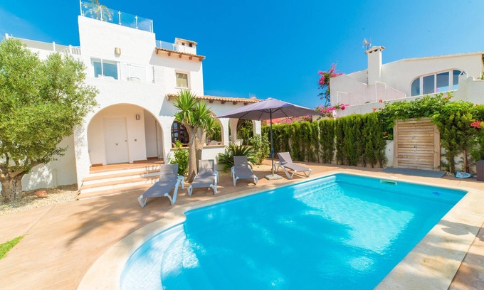 Badia Blava Maison | 🌴 Villa espagnole avec un confort de bien-être toute l'année 🌴