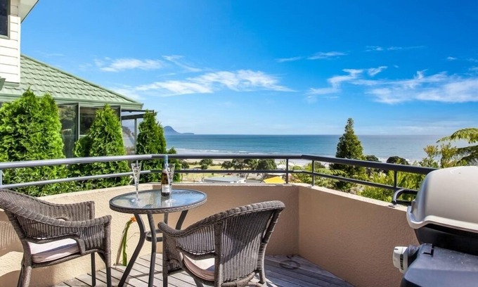 Ohope Appartement | Vues spectaculaires sur la plage de la plage Ohope