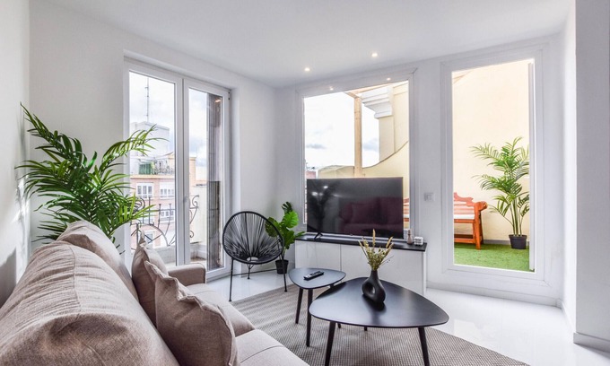 Las Acacias Appartement | Spectacular design apartment with terrace Gl6D