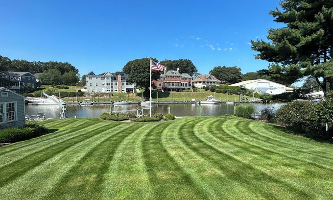 Old Saybrook Maison | Spectacular Home with Deep Water Dock