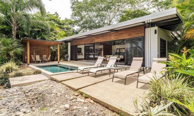 Santiago Maison | Luxueuse maison moderne avec vue sur l'océan