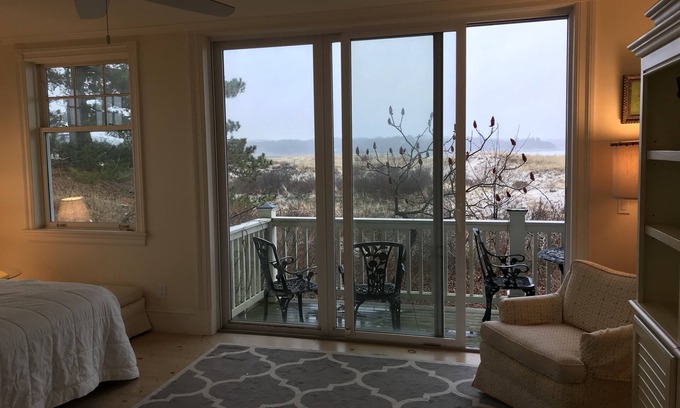 Gloucester Villa | Cadre spectaculaire dans les dunes, 360 'vues, plage privée, incroyable maison!