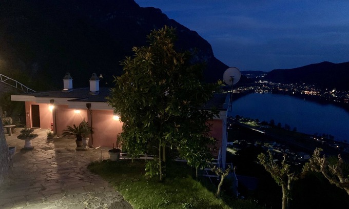 Rovio Appartement | Spectacular view on the Lake Lugano -Three-Rooms Apartment