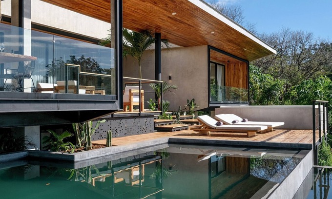 Santa Teresa Villa | Villa contemporaine avec Vue Panoramique sur l’Océan et la Jungle