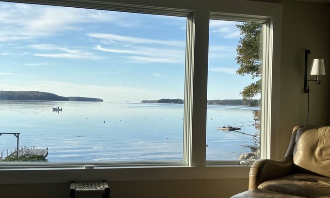 West Bath Maison | Cottage relaxant avec vue spectaculaire sur le littoral du Maine!