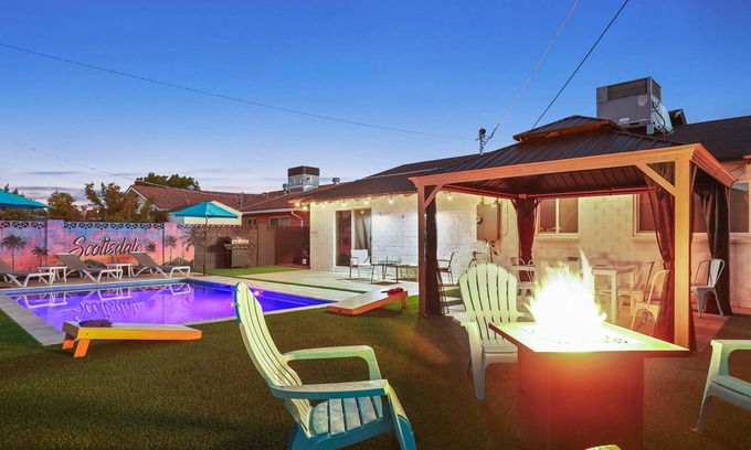 Scottsdale Estates Ten Maison | Spectacularly Designed Home w/Heated Pool