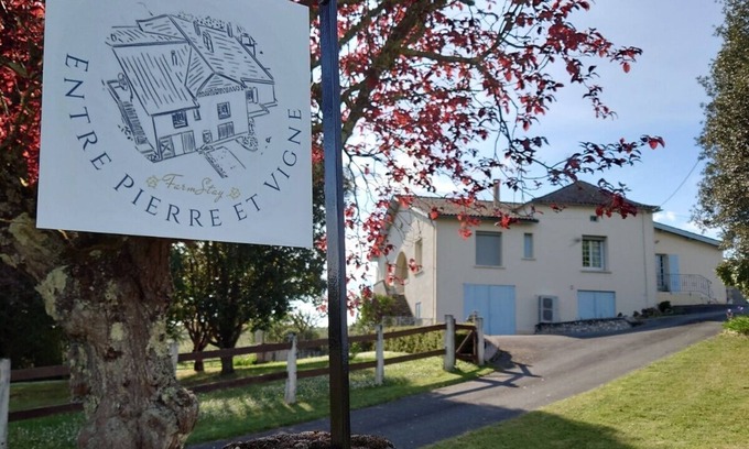 Monestier Autre | Charmante Ferme au milieu des vignes avec jacuzzi