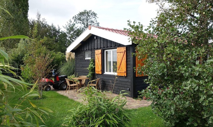 Vriezekoop Cottage | Passez la nuit sur l'eau dans Tiny House / Trekkershut Comfort / Mini Bungalow