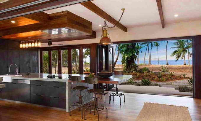 Mowbray Maison | Récompense primée de luxe Spice At Oak Absolute Oceanfront House, près de Port Douglas, près de Port Douglas