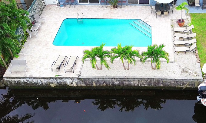 Downtown Fort Lauderdale Maison | ⭐️ Maison avec piscine au bord de l'eau près de la plage, croisière, aéroport, centre-ville