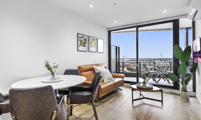 Footscray Appartement | Splendid 2-Bed Apartment with City Views