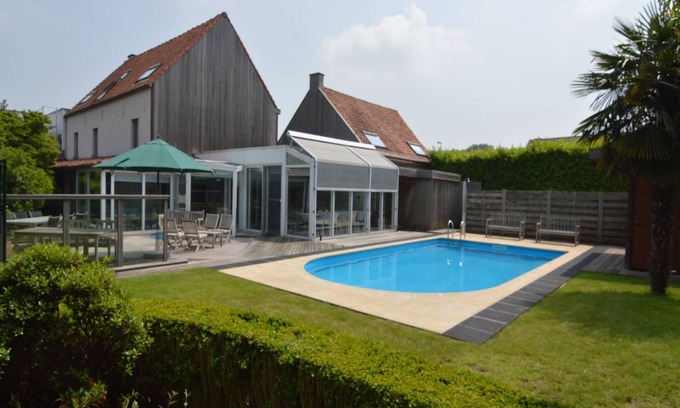 Godveerdegem Villa | villa dans les Ardennes flamandes avec piscine