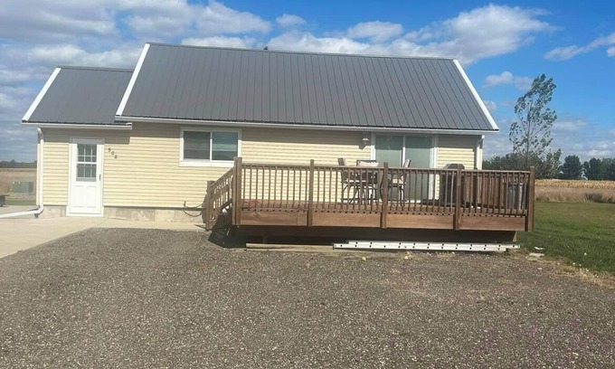 Pierre Maison | SPRING CREEK GETAWAY! 2 BEDROOM,1 BATH HOUSE BACKED UP TO OPEN SPACE!!!