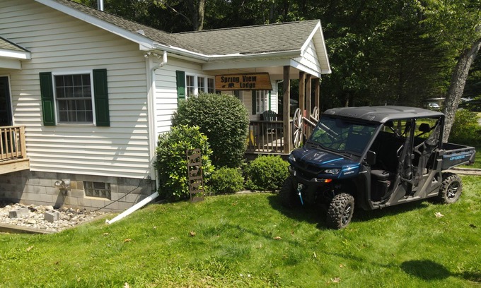Weedville Maison | Spring View Lodge, Elk Country PA