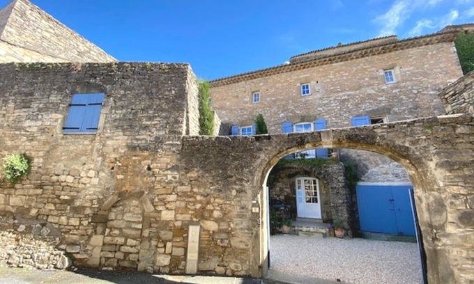 Saint-Maurice-de-Cazevieille Maison | Maison en pierre avec piscine près d'Uzès