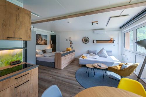 Ried im Oberinntal Appartement | Stadel Chalet Kunterbunt