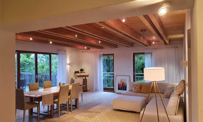 Bach a.d.Donau Appartement | Stadtnahe Ferienwohnung für Naturliebhaber mit Blick Über die Donau